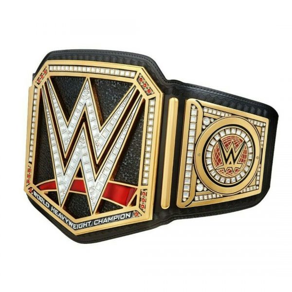 NEW WWE World Heavyweight Championship Wrestling Golden Replica Title Belt  2mm